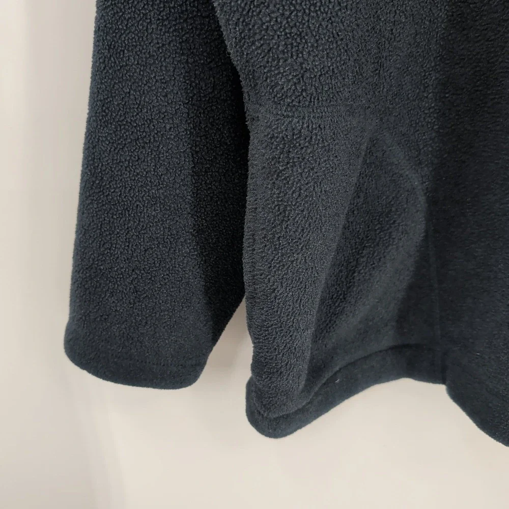 St. John's Bay Classic Winterwear Sherpa Fleece‎ 1/4 Zip Pullover Sweater Gray L